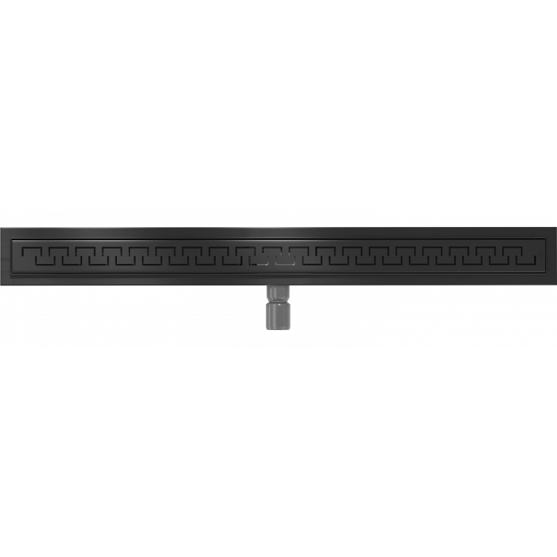 Mexen Flat M15 linear drain 90 cm, black - 1724090-15