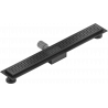 Mexen Flat M08 linear drain 60 cm, Black - 1725060-15