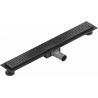 Mexen Flat M08 linear drain 60 cm, Black - 1725060-15