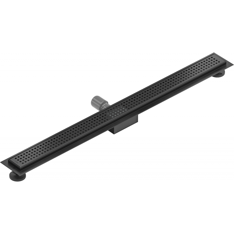 Mexen Flat M08 80 cm Linear Drain, Black - 1725080-15