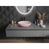 Mexen Cornelia countertop washbasin 50 x 37 cm, matte pink - 21885044