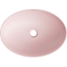 Mexen Cornelia countertop washbasin 50 x 37 cm, matte pink - 21885044