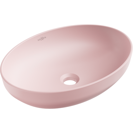 Mexen Cornelia countertop basin 50 x 37 cm, pink matte - 21885044