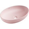 Mexen Cornelia countertop basin 50 x 37 cm, pink matte - 21885044