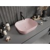 Mexen Rosa tabletop sink 50 x 40 cm, pink matte - 21095044