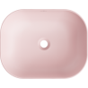 Mexen Rosa tabletop sink 50 x 40 cm, pink matte - 21095044