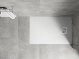 Mexen Hugo shower tray cover, white - 42910020