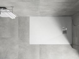Mexen Hugo cover for shower tray, inox - 42910001