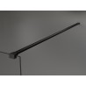 Mexen Kioto Walk-in Shower Wall 50 x 200 cm, Black Frame 8 mm, Black - 800-050-101-70-70