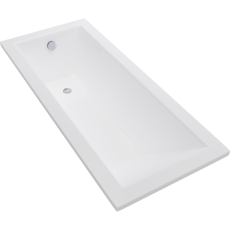 Mexen Cubik 170 x 70 cm rectangular bathtub, white - 55031707000