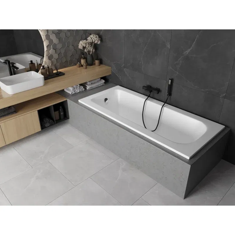 Mexen Vega rectangular bath 170 x 70 cm, white - 55011707000