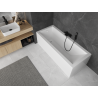 Mexen Cubik rectangular bathtub 150 x 70 cm with panels, White - 55031507000X