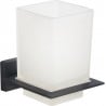 Mexen Arno toothbrush holder, black - 7020738-70