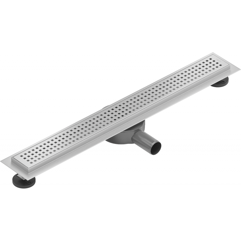 Mexen Flat 360° M08 360° Rotating Linear Drain 50 cm, Inox - 1025050-40