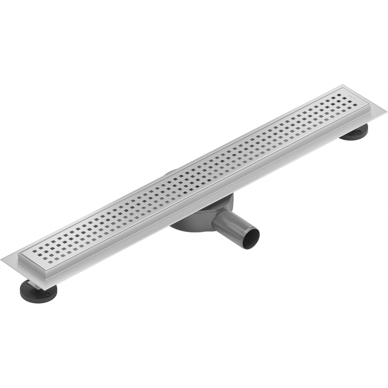 Mexen Flat 360° M08 Rotary Linear Drain 70 cm, Inox - 1025070-40