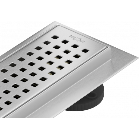 Mexen Flat 360° M08 80 cm Rotating Linear Drain, Inox - 1025080-40