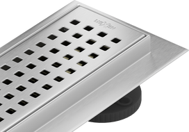 Mexen Flat 360° M08 rotary linear drain 100 cm, inox - 1025100-40