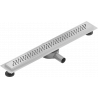 Mexen Flat 360° M09 60 cm Rotating Linear Drain, Inox - 1028060-40