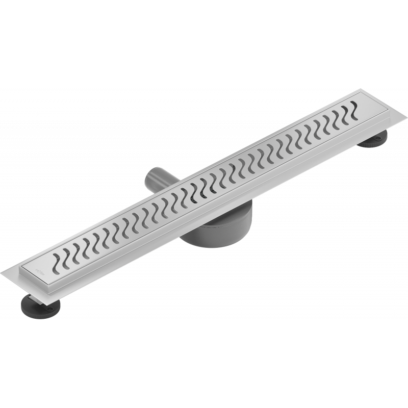Mexen Flat 360° M09 70 cm Rotary Linear Drain, Inox - 1028070-40
