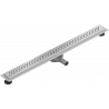 Mexen Flat 360° M09 Rotating Linear Drain 80 cm, Inox - 1028080-40