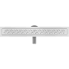 Mexen Flat 360° M12 Rotating Linear Drain 60 cm, Inox - 1021060-40