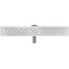 Mexen Flat 360° M12 90 cm Rotating Linear Drain, Inox - 1021090-40