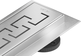 Mexen Flat 360° M15 swivel linear drain 70 cm, Chrome - 1024070-40
