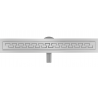 Mexen Flat 360° M15 50 cm Rotating Linear Drain, Inox - 1024050-40