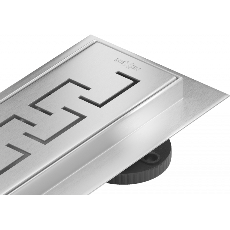 Mexen Flat 360° M15 60 cm Rotating Linear Drain, Inox - 1024060-40