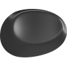 Mexen M07 bathtub headrest, Black - 55007-70