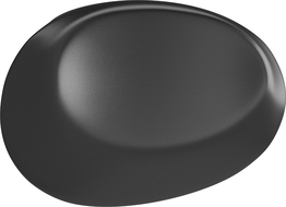 Mexen M07 bathtub headrest, Black - 55007-70