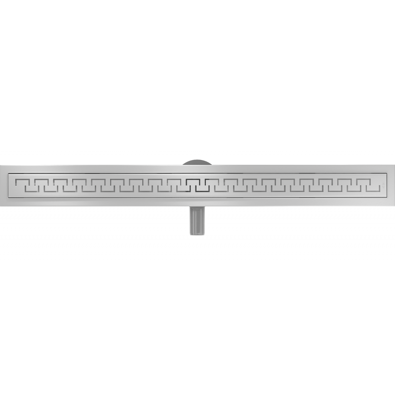 Mexen Flat 360° M15 80 cm Rotatable Linear Drain, Inox - 1024080-40