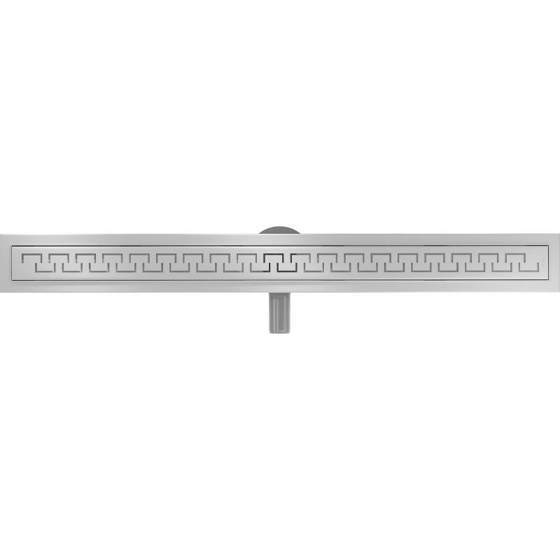 Mexen Flat 360° M15 80 cm Rotating Linear Drain, Inox - 1024080-40