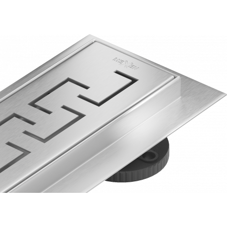 Mexen Flat 360° M15 90 cm Rotating Linear Drain, Inox - 1024090-40