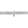Mexen Flat 360° M15 100 cm Rotary Linear Drainage, Inox - 1024100-40