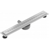 Mexen Flat 360° M18 60 cm Rotating Linear Drain, Inox - 1023060-40