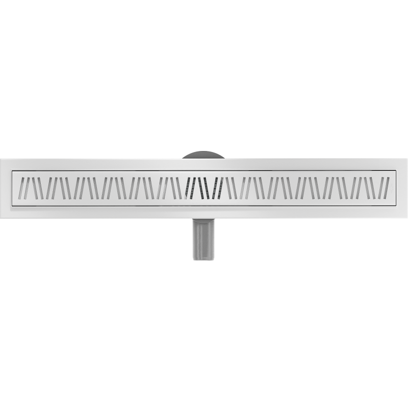 Mexen Flat 360° M22 50 cm Rotary Linear Drain, Inox - 1029050-40
