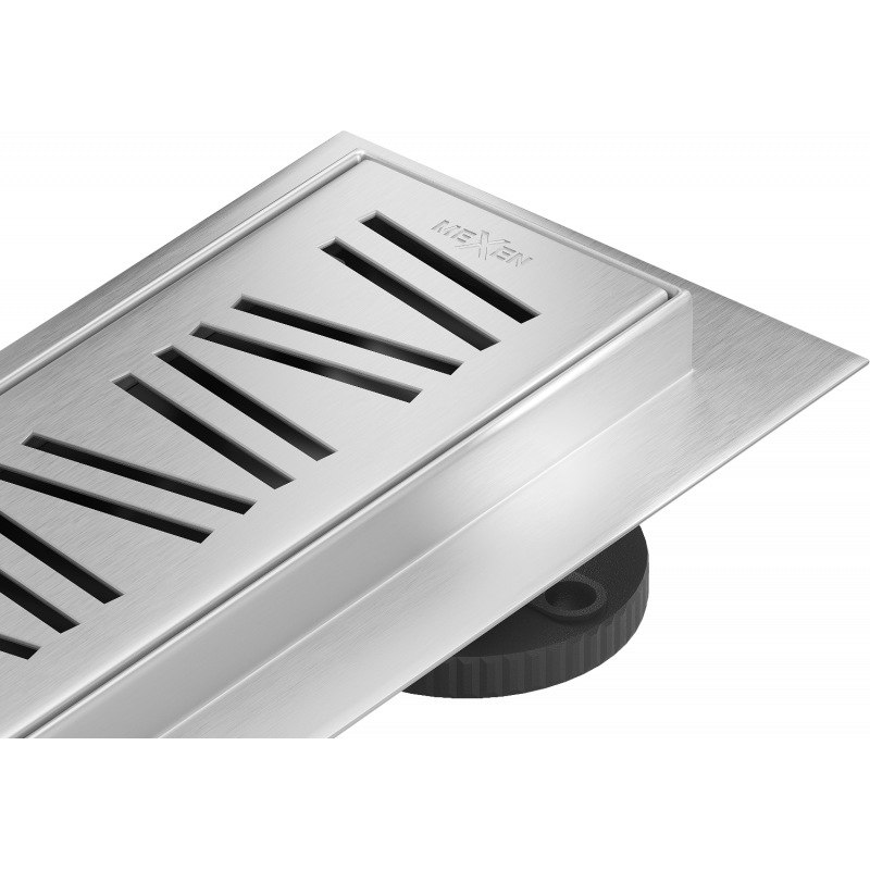 Mexen Flat 360° M22 50 cm Rotary Linear Drain, Inox - 1029050-40