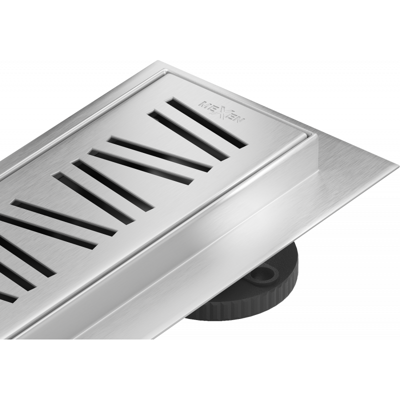 Mexen Flat 360° M22 swivel linear drain 100 cm, Chrome - 1029100-40