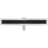 Mexen Flat 360° MGB Rotating Linear Drain 50 cm, Black Glass - 1026050-40