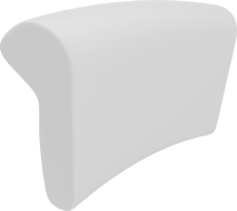 Mexen M10 bathtub headrest, White - 55010-00