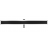 Mexen Flat 360° MGB swivel linear drain 80 cm, Black Glass - 1026080-40