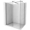 Mexen Kioto Walk-in Shower Wall 180 x 90 cm, transparent, black - 800-180-202-70-00-090