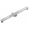 Mexen Flat 360° MGW Rotatable Linear Drain 80 cm, White Glass - 1027080-40
