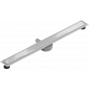 Mexen Flat 360° MGW swivel linear drain 100 cm, White Glass - 1027100-40