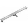 Mexen Flat 360° MGW swivel linear drain 100 cm, White Glass - 1027100-40