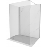 Mexen Kioto Walk-in Shower Screen 100 x 75 cm, transparent, chrome - 800-100-212-01-00-075