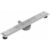 Mexen Flat 360° M01 70 cm Rotatable Linear Drain, Inox - 1020070-40