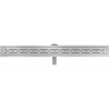 Mexen Flat 360° M01 swivel linear drain 80 cm, Chrome - 1020080-40
