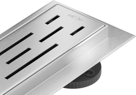 Mexen Flat 360° M01 Rotating Linear Shower Drain 100 cm, Inox - 1020100-40